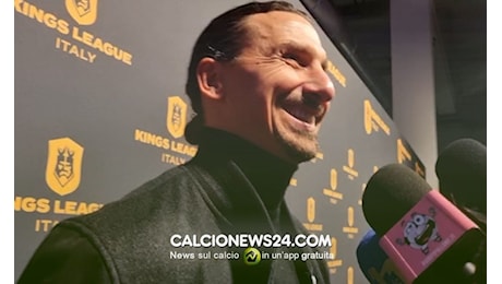 Ibrahimovic: «Tornare a giocare? Perché no, qualcosa posso ancora fare. Milan Juve sarà una bella partita» – VIDEO