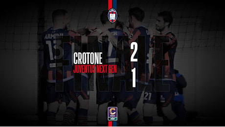 Serie C, Crotone di misura sulla Juve NextGen: allo Scida finisce 2-1