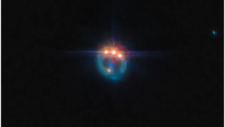 Il telescopio spaziale James Webb trova un “anello con gemme” nel cosmo