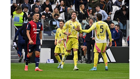 La Juve spreca e viene punita dal Cagliari, 1-1 di rigore allo Stadium: a Vlahovic risponde Marin