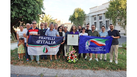Reggio Calabria, l’omaggio di Fratelli d’Italia a Paolo Borsellino | FOTO e INTERVISTA