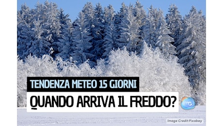 Tendenza meteo a lungo termine: quando arriva vero freddo?