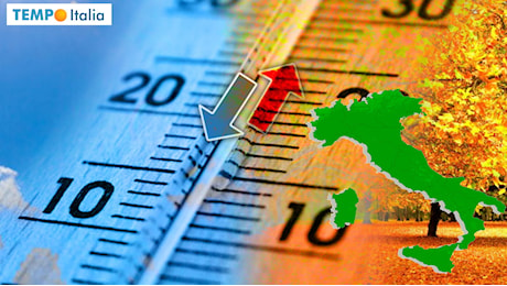 Meteo ottobre: temperature pazze, una gran altalena