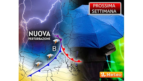 Meteo: Prossima Settimana, ennesima Perturbazione atlantica. La Tendenza