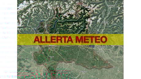Allerta Meteo Lombardia: ancora temporali con piogge forti e grandine
