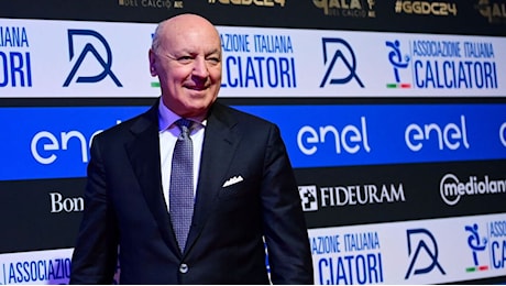 Marotta giura amore all'Inter: Voglio restare a lungo. La prossima estate ringiovaniremo la rosa