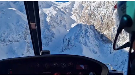 Gran Sasso, recuperati i corpi dei due alpinisti dispersi