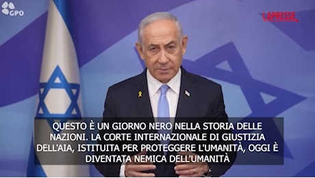 VIDEO Medioriente, Netanyahu: Giorno nero nella storia delle nazioni