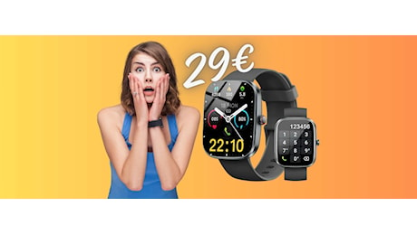 Rispondi alle chiamate con questo smartwatch a POCHISSIMO (29€)