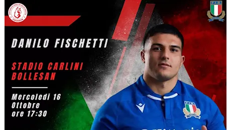 Il pilone della Nazionale italiana di Rugby Danilo Fischetti a Genova