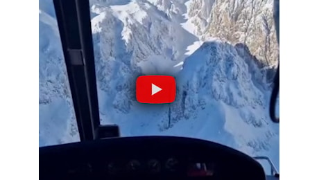 Alpinisti ritrovati morti sul Gran Sasso, erano bloccati in un canalone da cinque giorni; il Video Sky