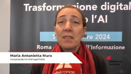 Adnkronos Q&A, Mura (Manageritalia): “Con Ai la sfida è comprendere e rendere armonici i talenti