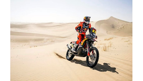 Dakar moto 2025 - Sanders vince la tappa 48 ore e fa tripletta