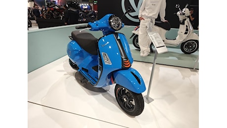 Vespa GTS 310 ad EICMA 2024: le foto live