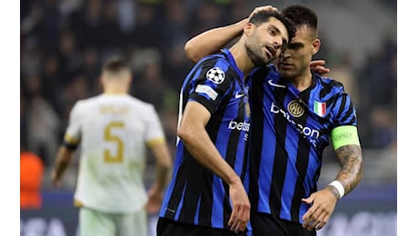 Inter Stella Rossa 4-0: gol e highlights della partita di Champions League