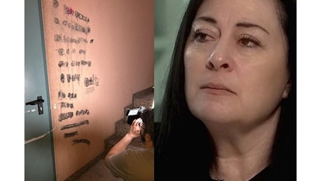 Pierina Paganelli, scritte sui muri vicino al luogo dell'omicidio contro Manuela: Farai la sua fine