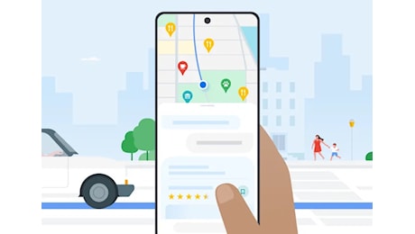 In Google Maps debutta l’assistente AI Gemini