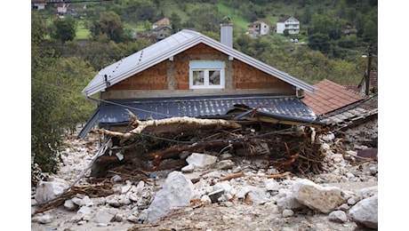 Disastrose alluvioni in Bosnia-Erzegovina