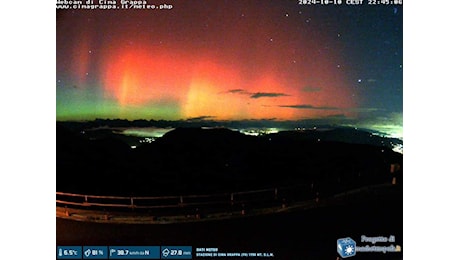 Aurora boreale, da Piemonte a Veneto: dove si è vista in Italia