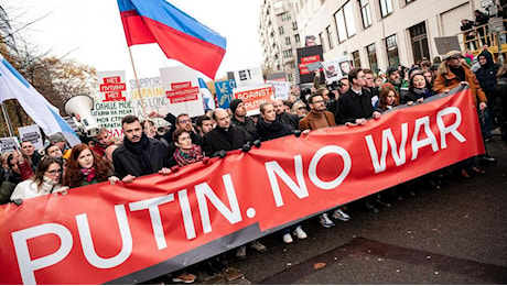 L’opposizione russa in piazza a Berlino