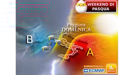 Meteo: Weekend di Pasqua, ci sono novità per Sabato 19 e Domenica 20