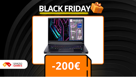 Prestazioni al massimo con Acer Predator Triton 17X in offerta Black Friday! (-200€)