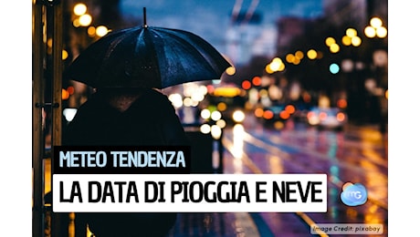 Meteo: in arrivo una settimana più fredda e piovosa; la previsione