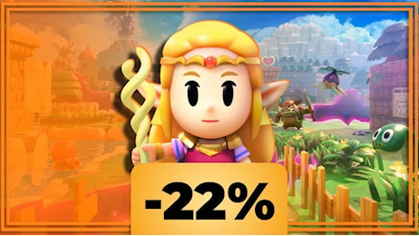 The Legend of Zelda: Echoes of Wisdom al prezzo più basso di sempre su Amazon poco dopo il lancio