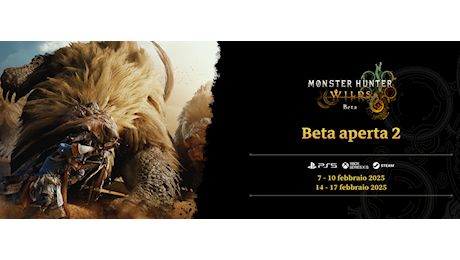 Monster Hunter Wilds: annunciata una seconda Open Beta a Febbraio