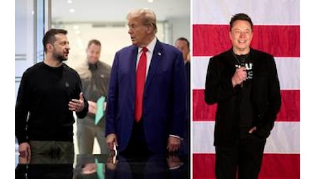 Ucraina, Musk ha partecipato a telefonata tra Trump e Zelensky: il retroscena