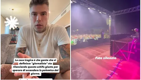 La morte di Gioele e le polemiche per il concerto di Fedez, lui: «Prima di cantare ho chiesto un minuto di silenzio»