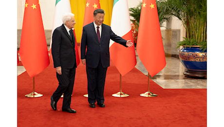 Mattarella in Cina, vertice con Xi Jinping: Rilanciare rapporti