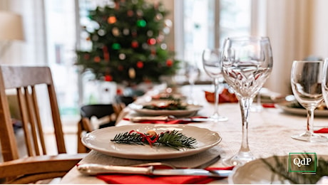 Budget in calo per il pranzo di Natale: Si festeggerà in casa