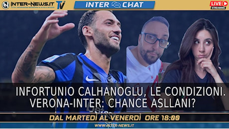 VIDEO − Infortunio Calhanoglu, Asllani pronto per Verona-Inter | Inter Chat