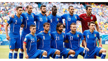 Italia-Uruguay, dieci anni fa l'ultima partita azzurra ai Mondiali