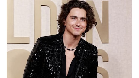 Timothée Chalamet, l'attore ha fatto un'apparizione al concorso dei suoi sosia I Sky TG24