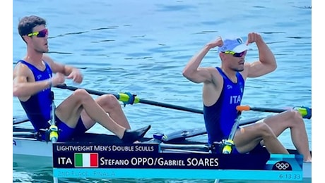 Da Besozzo alle Olimpiadi: Gabriel Soares è argento nel doppio pesi leggeri