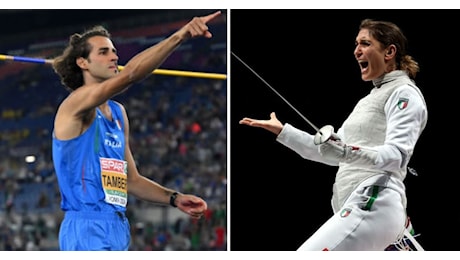 Gianmarco Tamberi e Arianna Errigo sono Portabandiera dell'Italia alle Olimpiadi di Parigi 2024