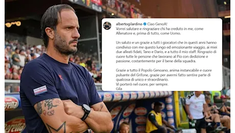 Gilardino ai tifosi. Mi avete fatto sentire qualcosa di unico