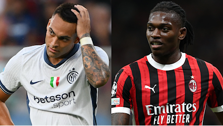 Lo strano Derby di Lautaro Martinez e Rafa Leao: Inter-Milan per riprendersi la scena