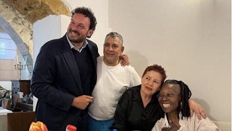 Il ritorno di Whoopi Golberg a Ortigia: “Questo luogo è mitico”