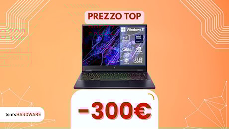 C'è un super notebook con RTX 4070 oggi scontato di 300€