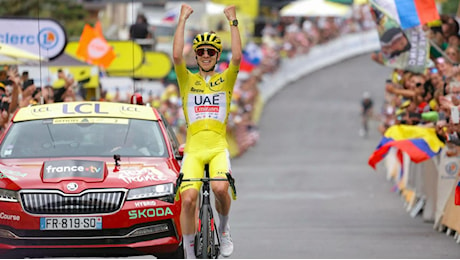 Tour-de-France-2024 ordine-arrivo ventesima tappa Nizza al Col de la Couillole: Pogacar vince la sua quinta tappa, Vingegaard secondo