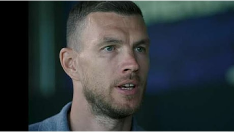 Dzeko: “Napoli da scudetto è già in modalità Conte”. Poi la frecciata a Lukaku