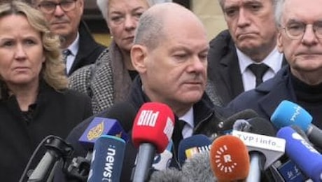 Olaf Scholz condanna il terribile atto al mercatino di Natale