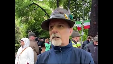 Adunata nazionale, la commozione di Marco Fulcheri, presidente degli alpini biellesi