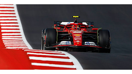 GP USA, FP1: 1-2 Ferrari, poi Verstappen e le McLaren