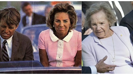 Ethel Kennedy, morta la moglie dell'ex presidente americano Bob: stroncata da un ictus a 96 anni