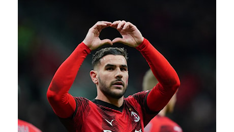 Theo Hernandez cuore rossonero: “Al Milan sono felice. Io come Maldini? Spero in tanti altri gol”