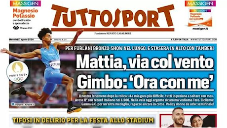 Tifosi in visibilio allo Stadium. Tuttosport in prima pagina: Juve, loro ci credono